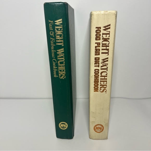 Lot of 2 VTG 1980’s Weight Watcher Cookbooks J. Nidetch - Picture 1 of 16